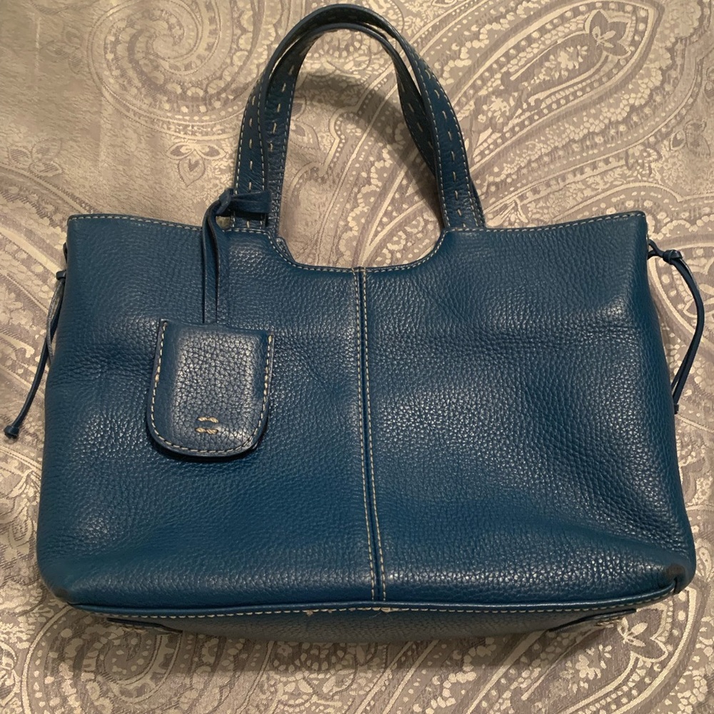 Alfani teal handbag